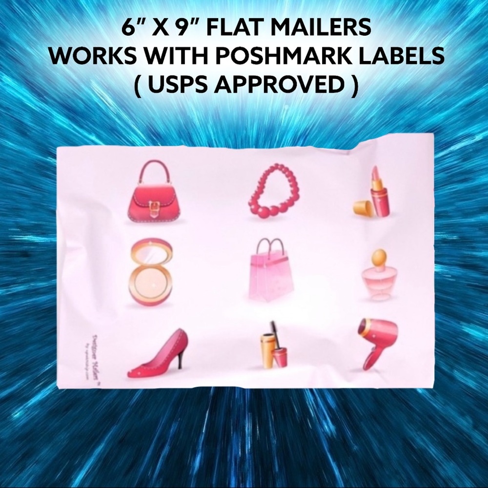 50 6X9 Poly Mailers Makeup Shipping Envelopes PRICE IS FIRM - Picture 6 of 8